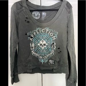 Affliction Sweat Shirt